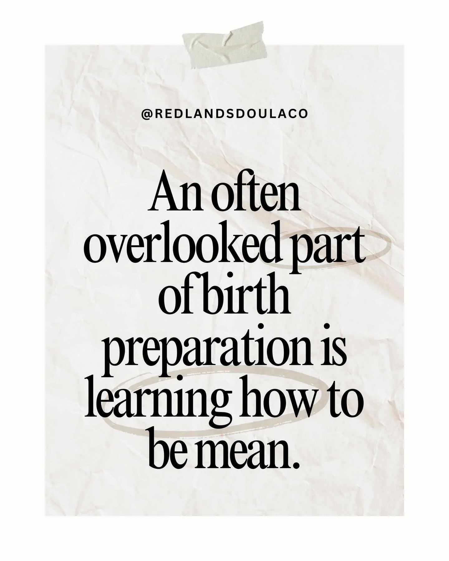 Hear me out on this 📣

Yes, I&rsquo;ve used satire to make a point. No, I&rsquo;m not suggesting hostility toward your care team.

When I say women sometimes need to be &ldquo;mean&rdquo; in birth, I&rsquo;m not referring to aggression. I&rsquo;m ta