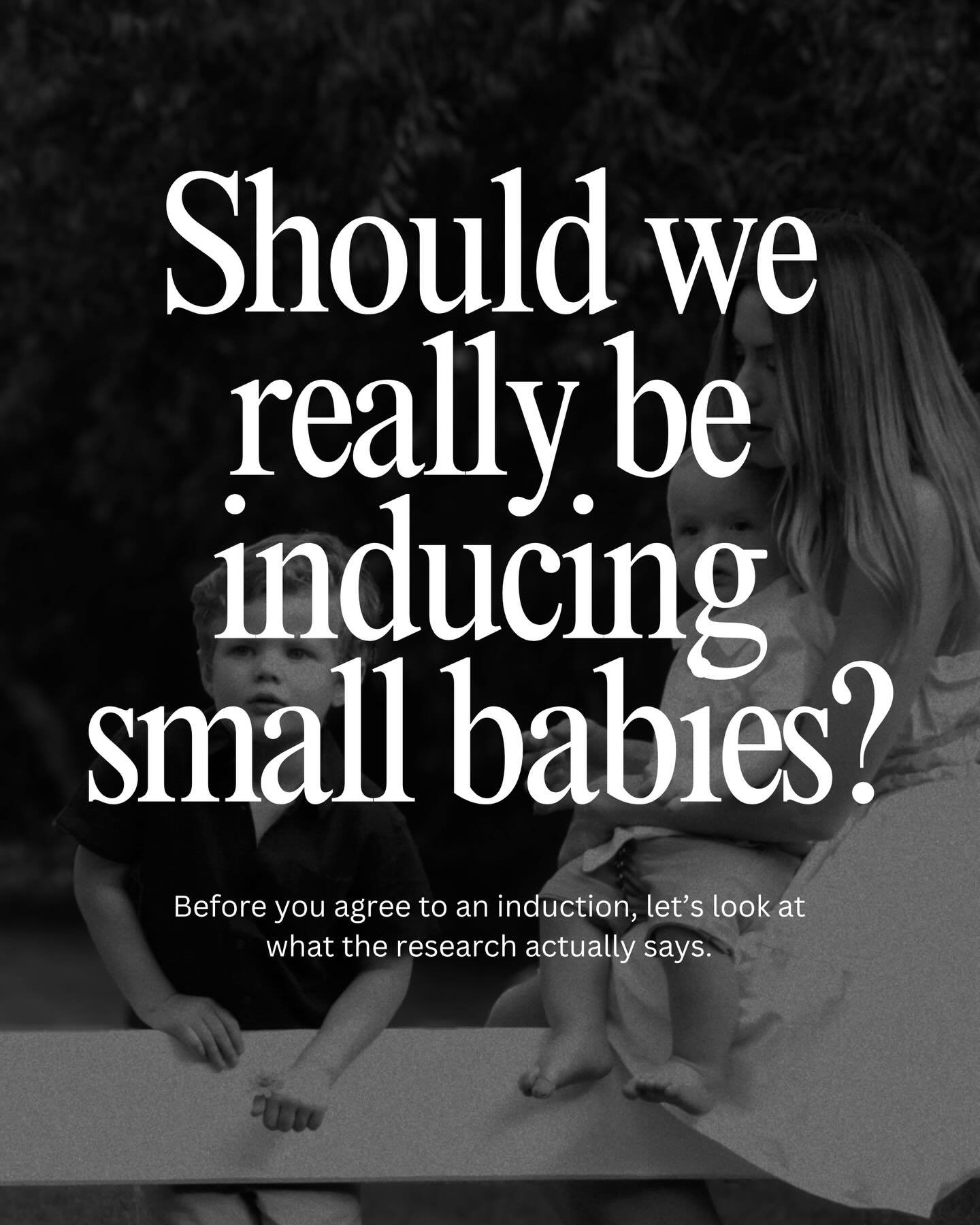 With the increasing use of growth scans in pregnancy, more women are being told their babies are either &ldquo;too big&rdquo; or &ldquo;too small,&rdquo; and interventions are happening as a result, including an increase in inductions.

What does &ld