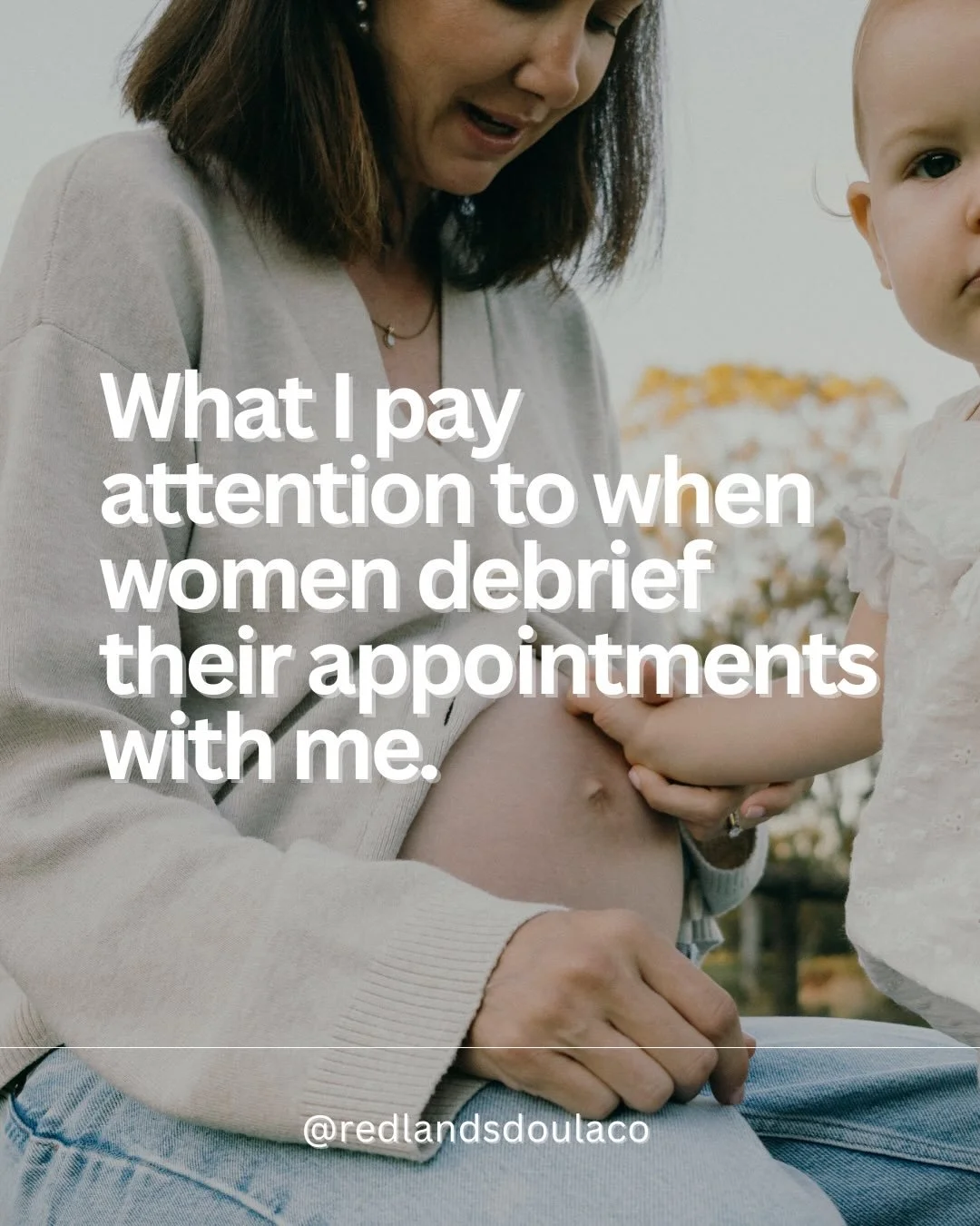 When a woman debriefs with me about an appointment, I&rsquo;m not just listening for the clinical details. I&rsquo;m listening to her language and the care provider&rsquo;s language🎙️

I&rsquo;d pay close attention if she says things like:
 &bull; &