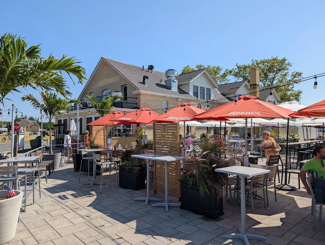 Outdoor Patio at Mule Barn Tavern