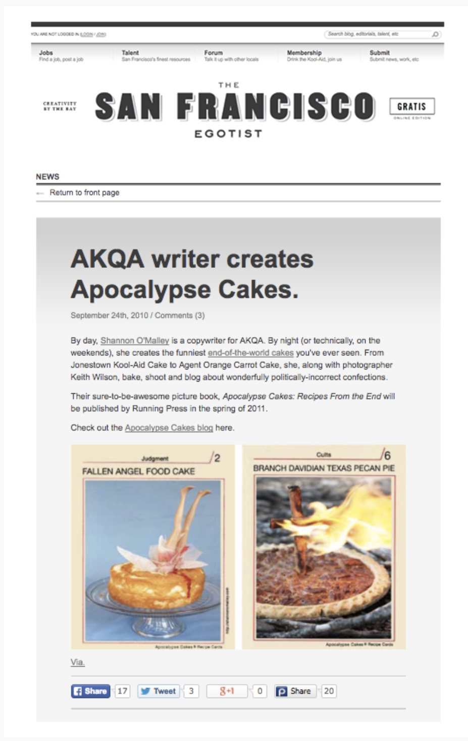 San Francisco Egotist Apocalypse Cakes Press.png