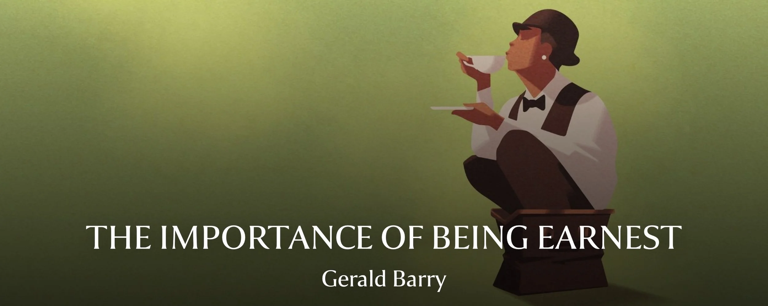 COVER run Importance of being Earnest