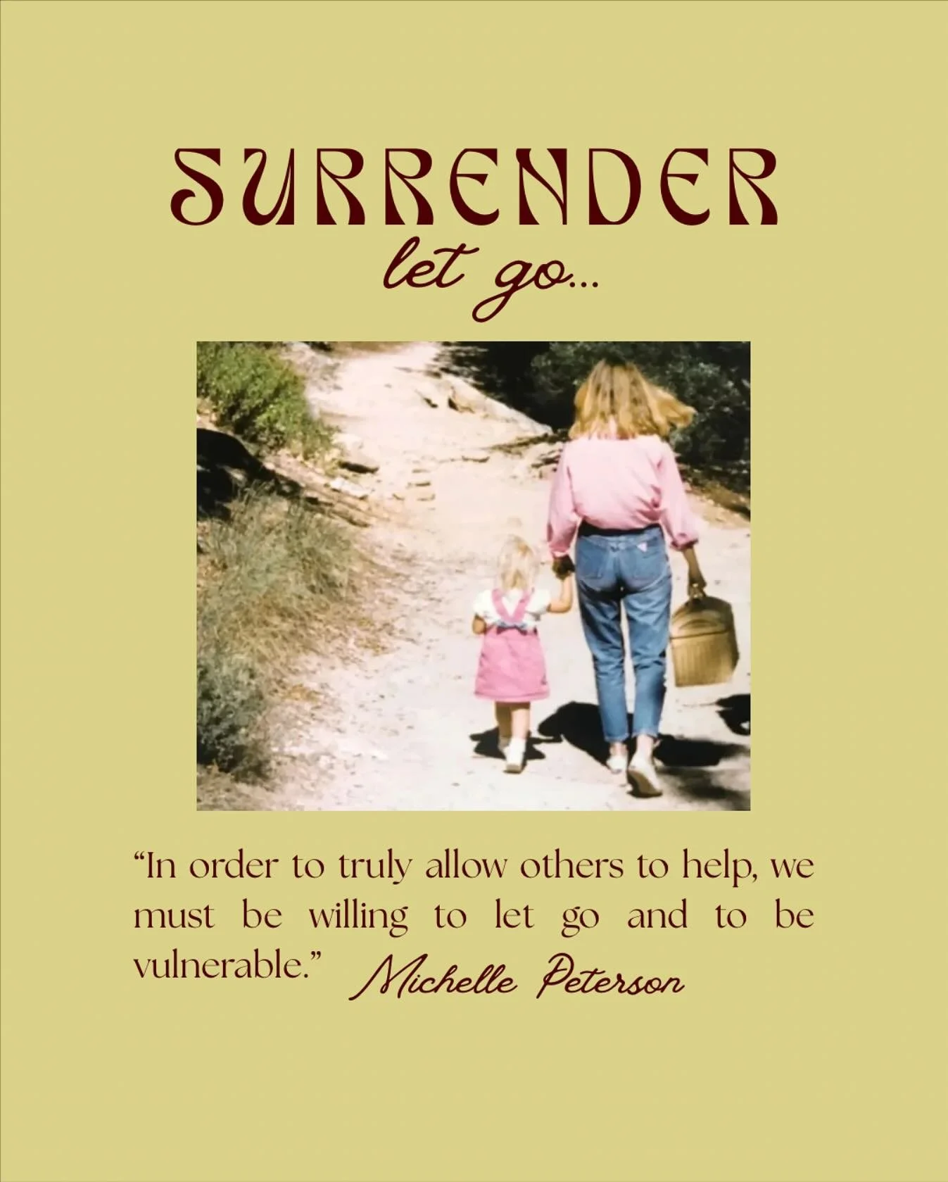 Asking for help is hard. I get it. We can do it all right ? WRONG!!

We don&rsquo;t need to do it all on own. I promise you no one is going to judge you for asking for help when you are in the thick of it. 

In the book Seven Sisters for Seven Days b
