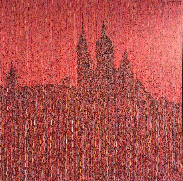 «Tableau figuratif rosé» - 2025