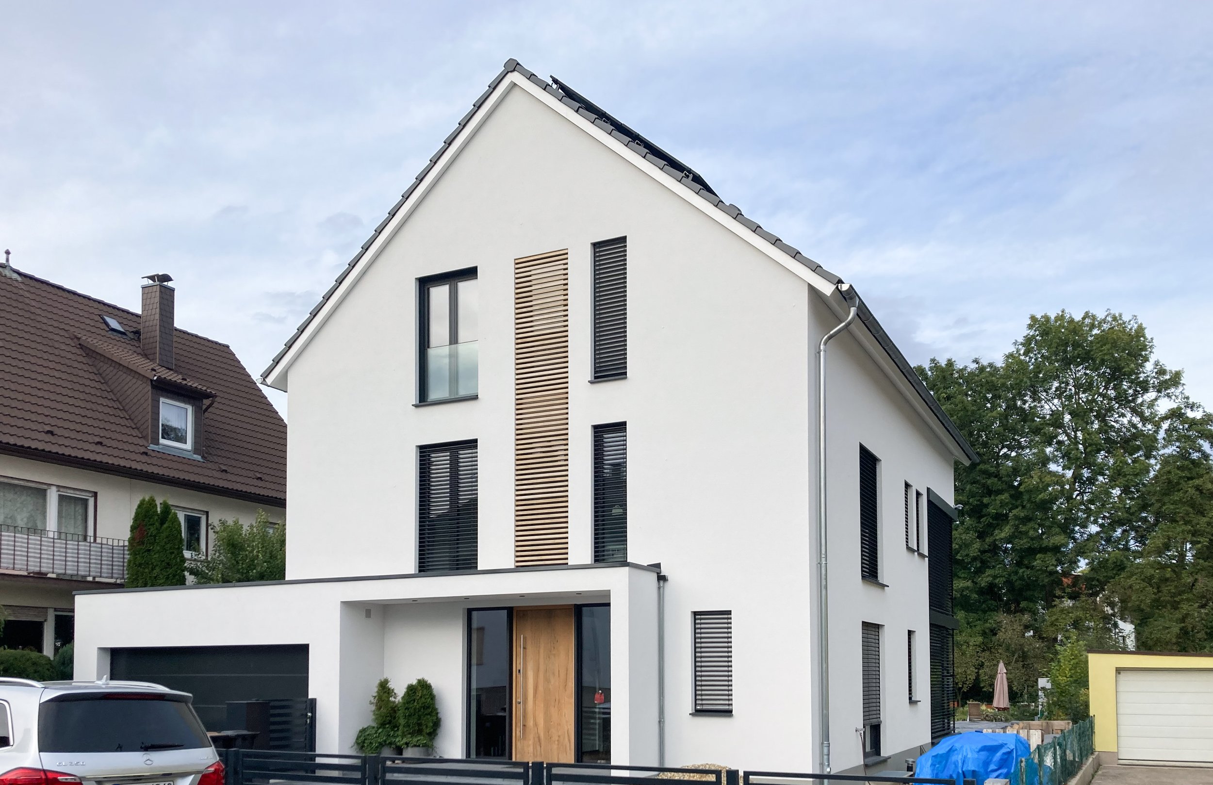 Einfamilienhaus mit zweigeschossiger Galerie