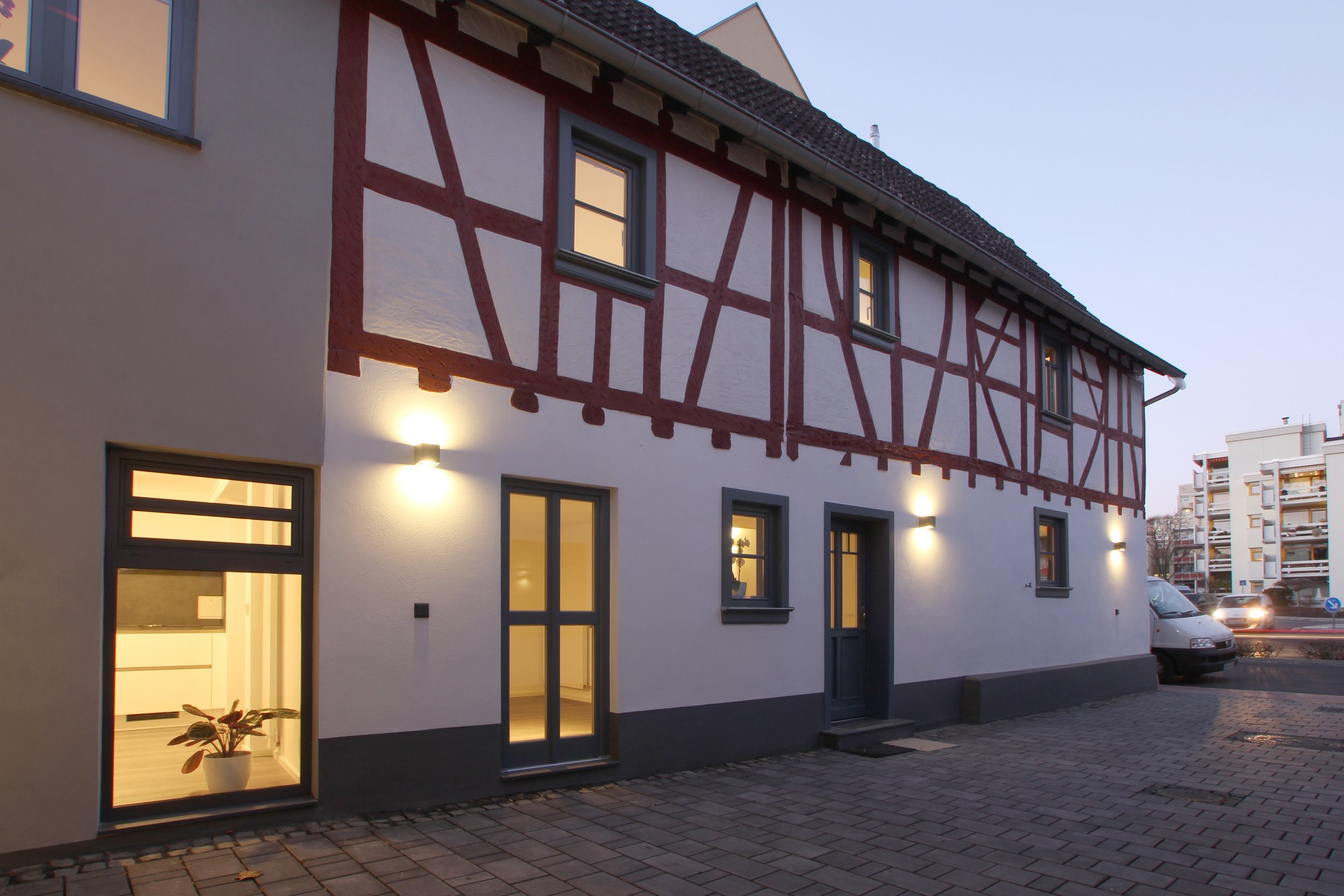 Sanierung und Umbau eines Fachwerkhauses in Bad Homburg