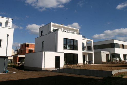 Einfamilienhaus in Bauhausstil in Frankfurt
