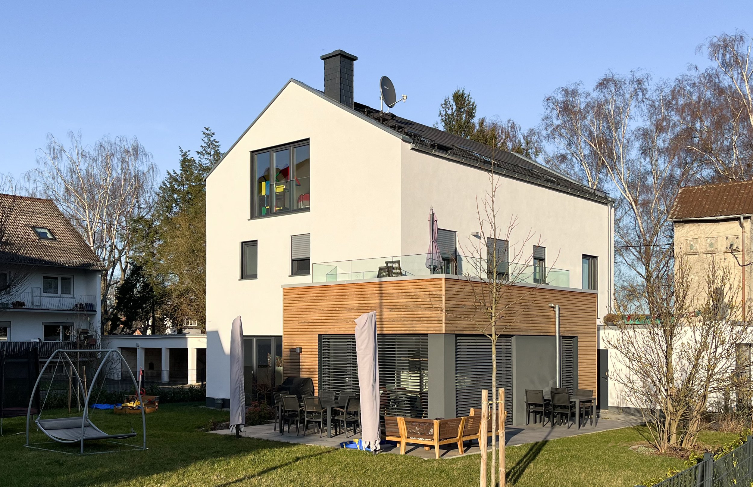 Einfamilienhaus auf Eckgrundstück im Ortskern