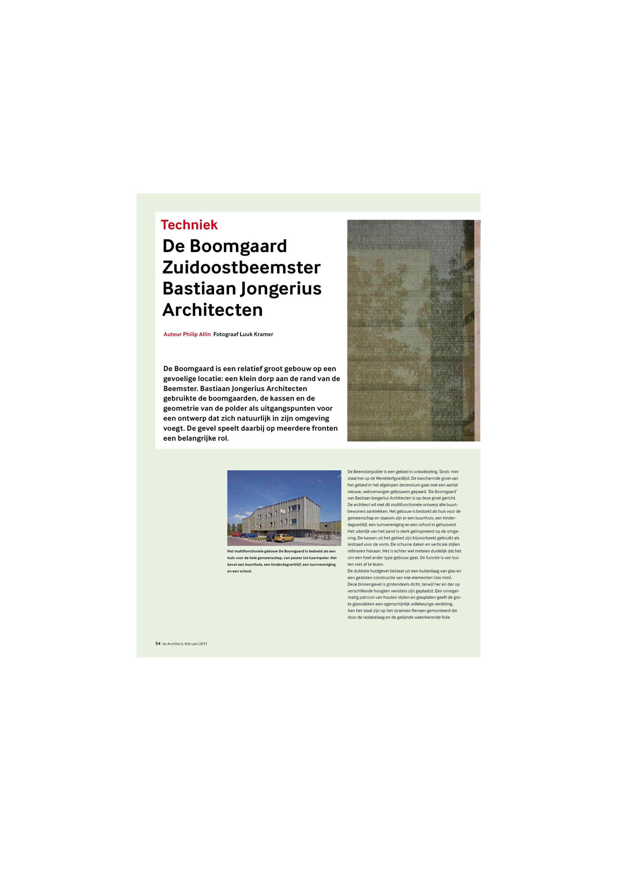 2011-02-01 de architect mfc de boomhgaard, zob