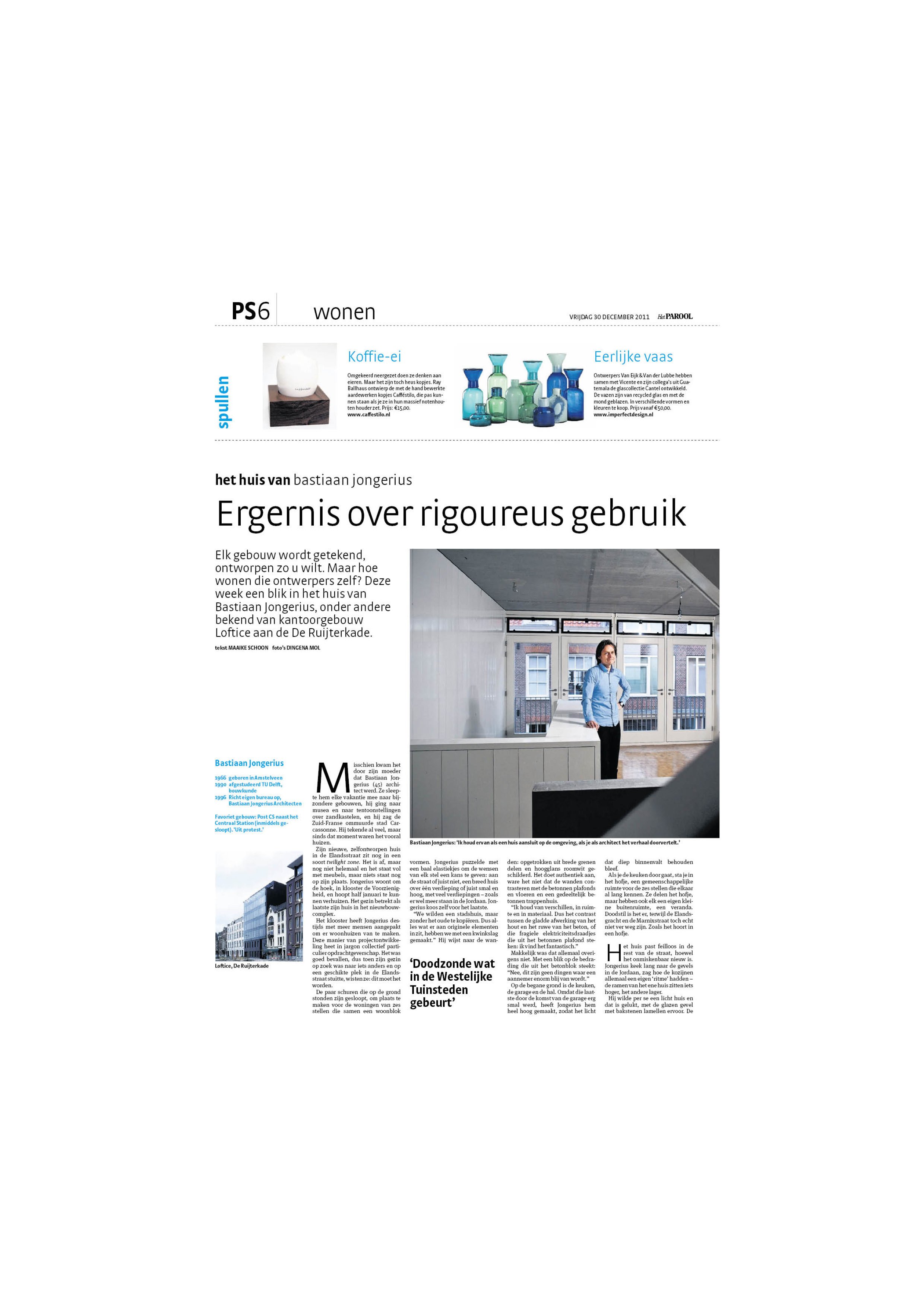 2011-12-30 het parool elandshof cpo, amsterdam