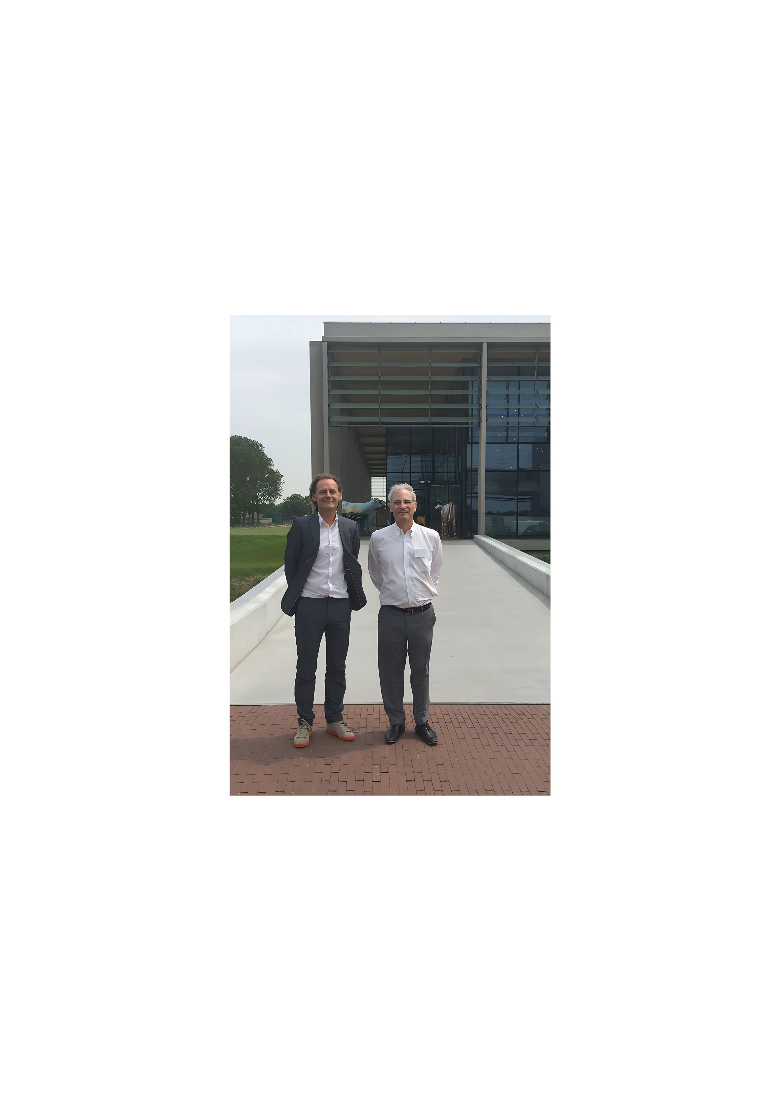 2015-06-17 Aaron Detsky decaan van de frank lloyd wright school of architecture, bezoekt Kaasmakerij