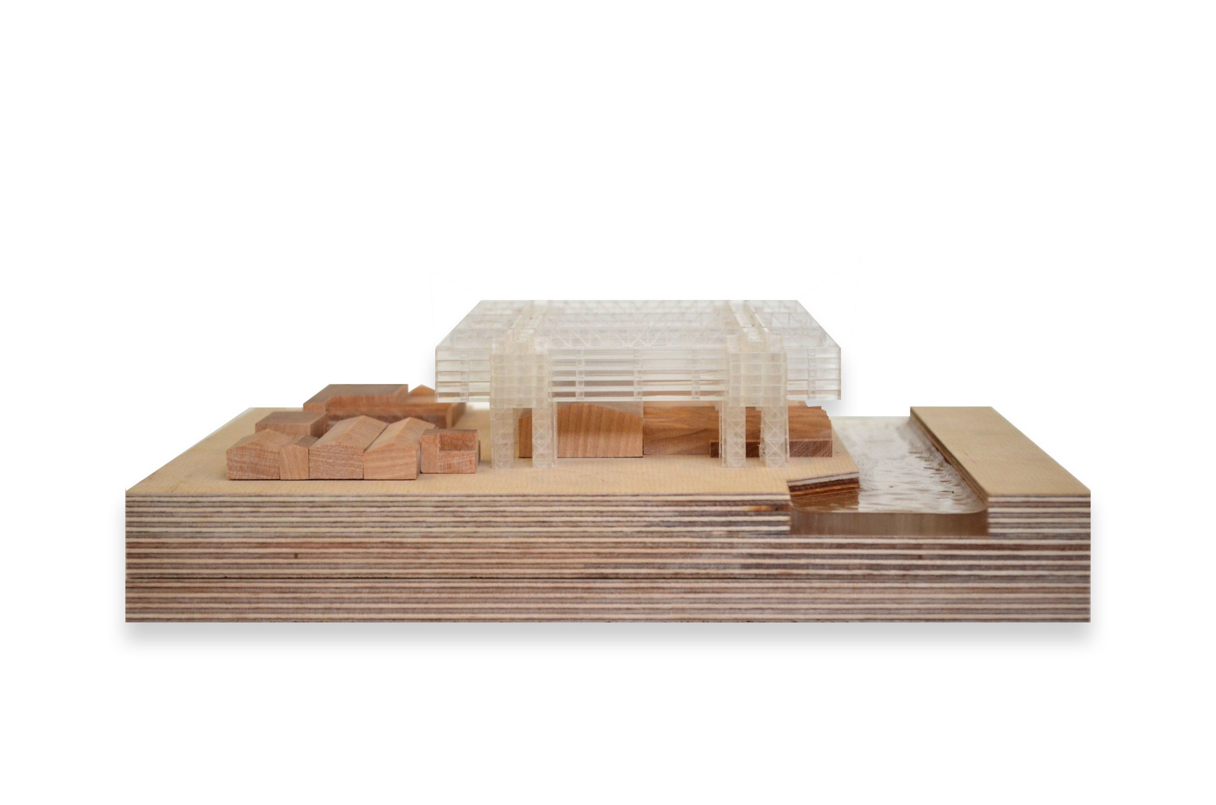 2014-06-24 maquette ij-oevers, amsterdam-noord
