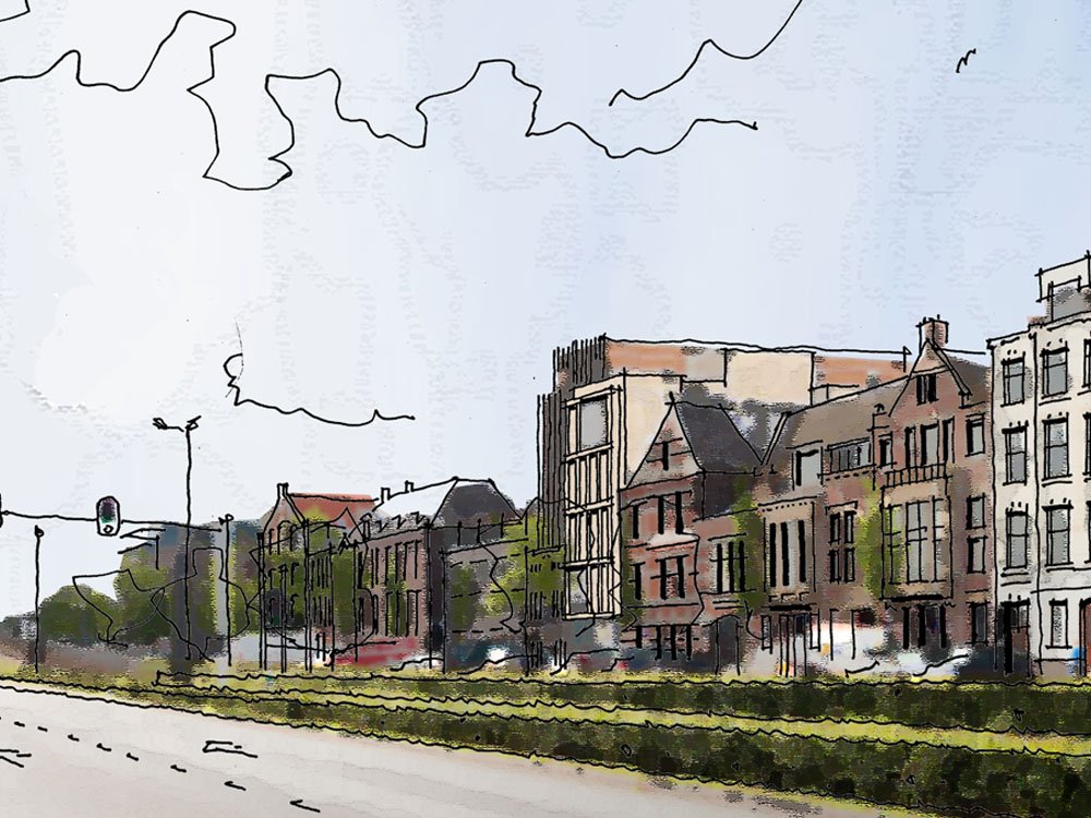 2014-07-01 start bouw kantoor 2500m2 bvo ruijterkade te amsterdam gepland september 2014