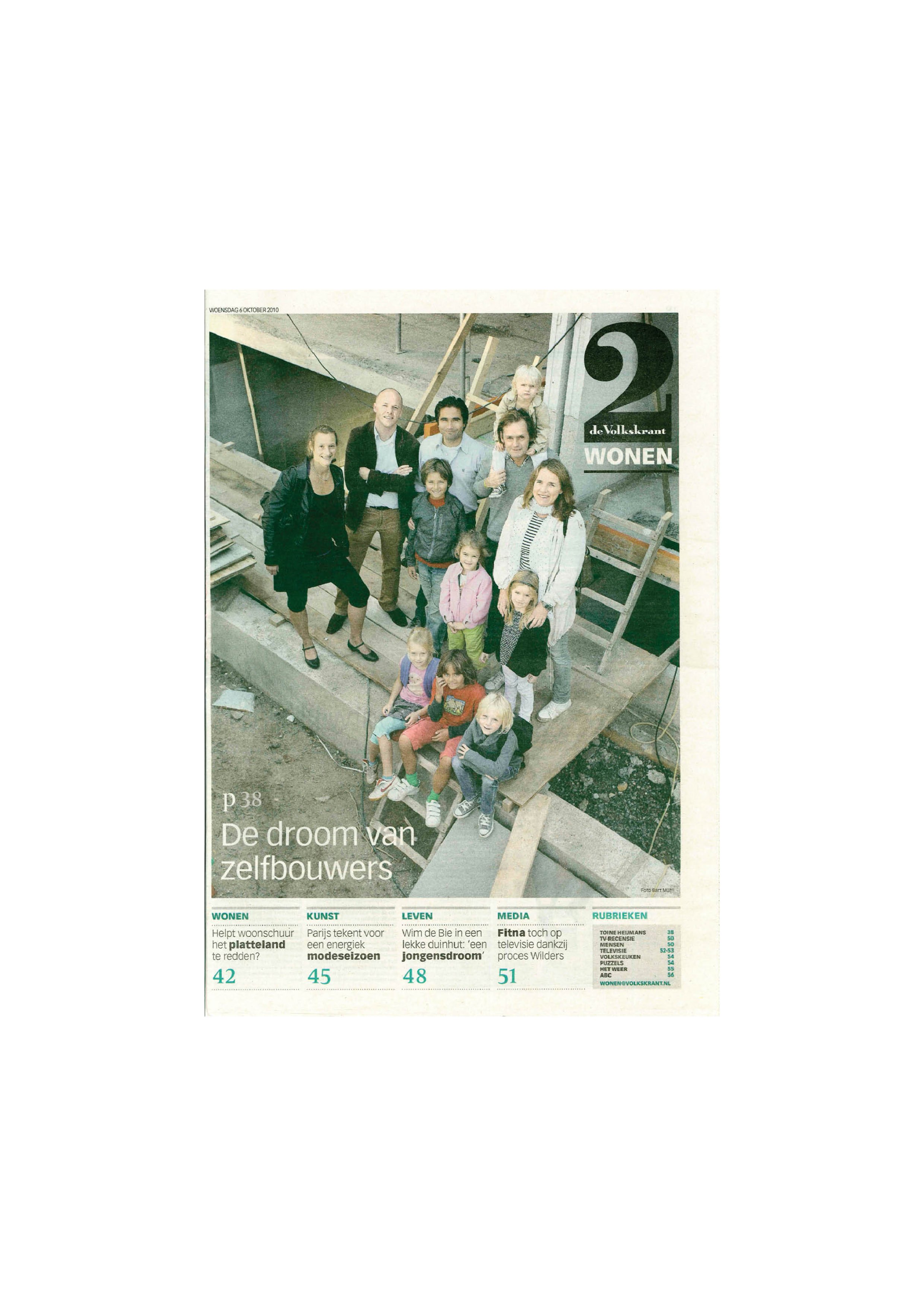 2010-10-06 de volkskrant elandshof cpo, amsterdam