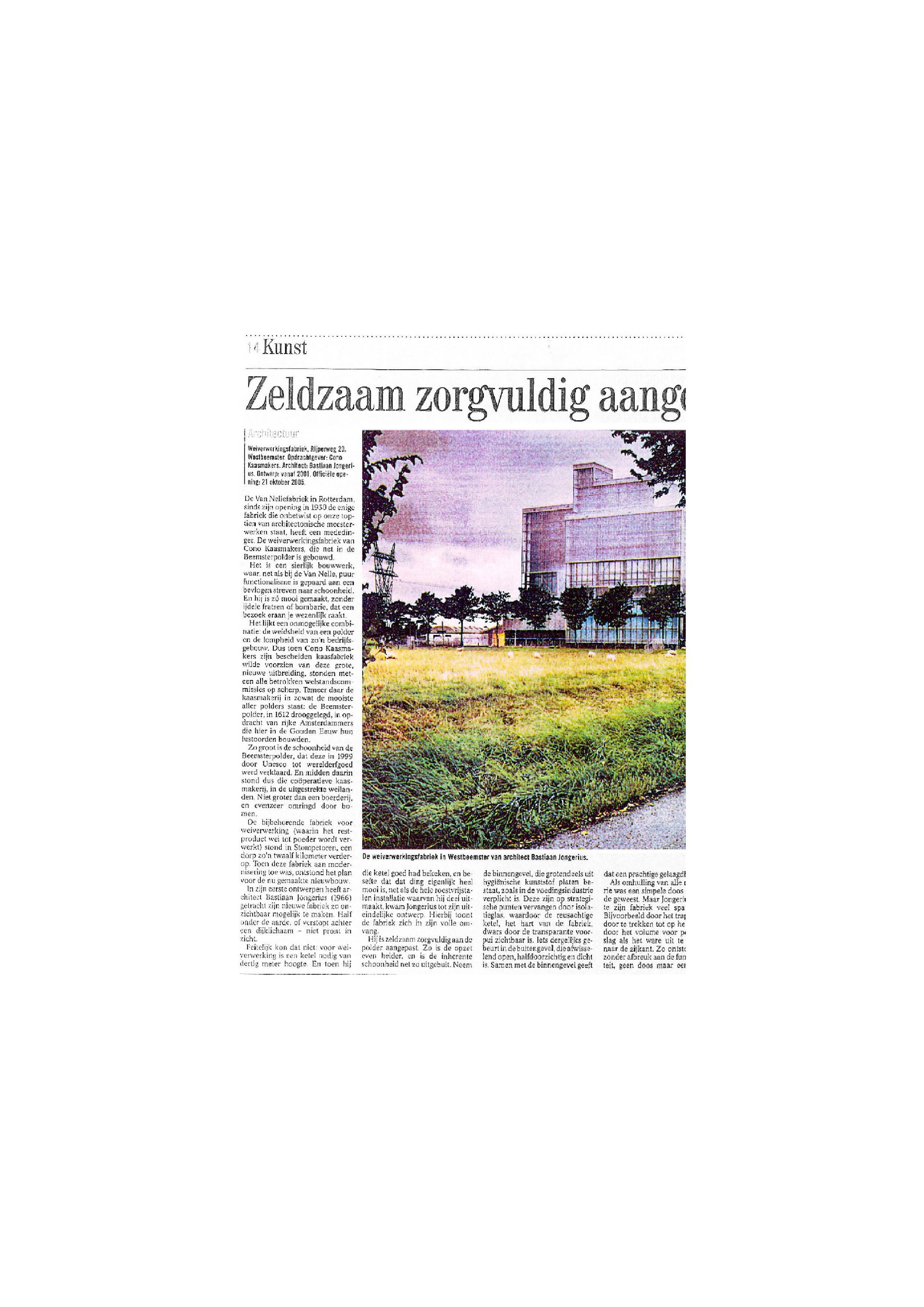 2005-08 de volkskrant weipoedertoren, westbeemster