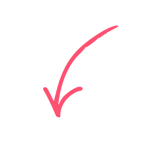 Pink arrow pointing downward.