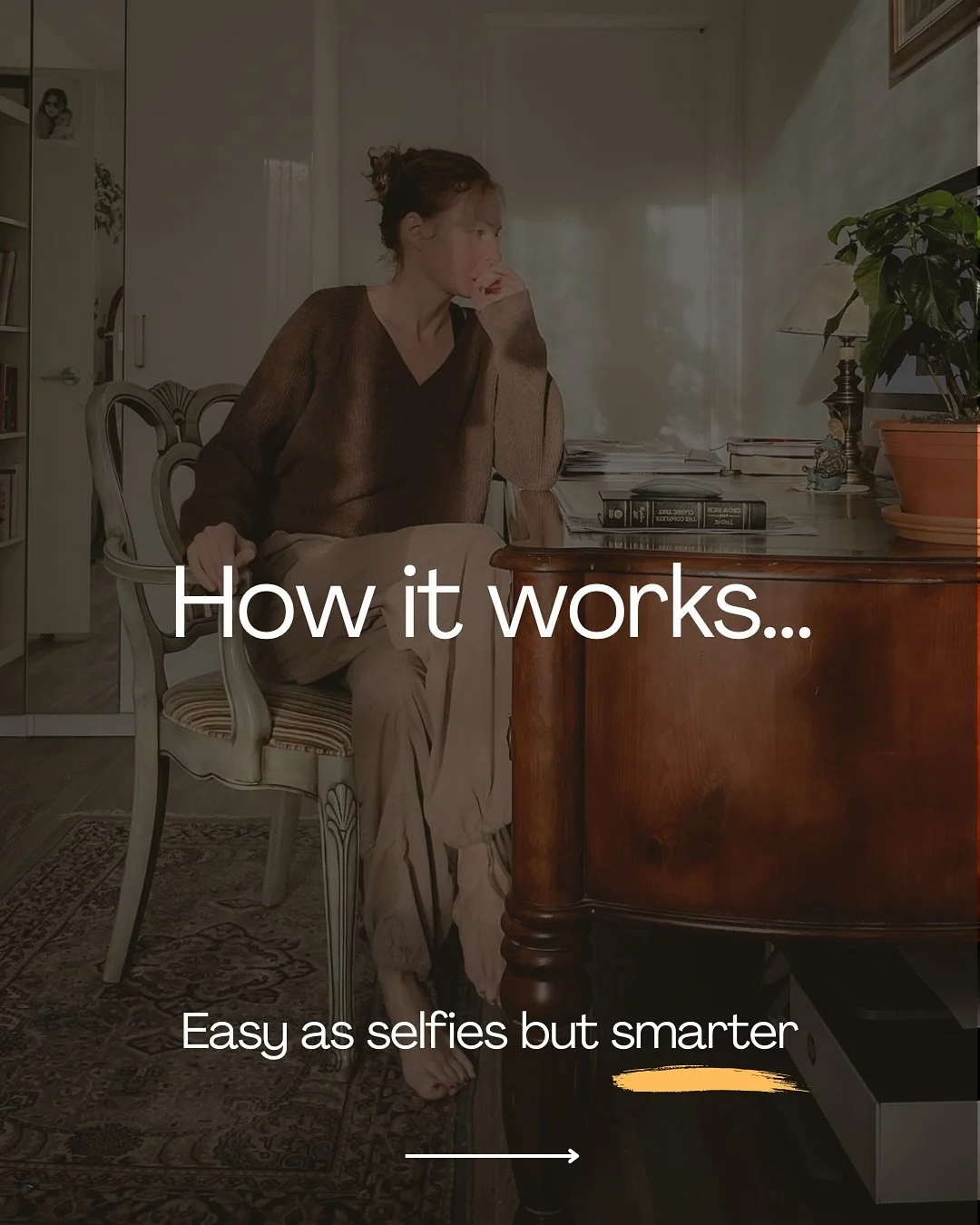 Selling transformation with your face alone?

That&rsquo;s like running a travel agency and never showing the destination.

📍 Fix it here &rarr; link in bio