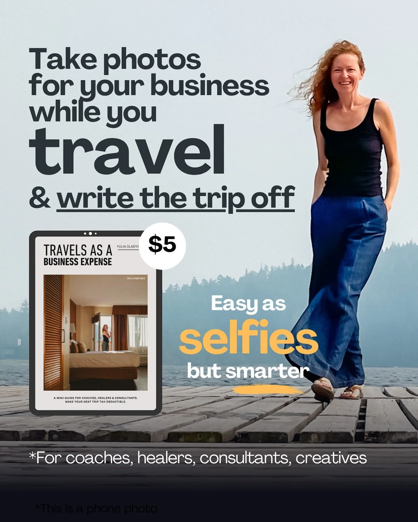If it counts when you hire a photographer, 
👉 it counts when you are the photographer.
My $5 guide shows you how to do it — simply and legally — with your phone.
*No photography experience required.
Get the $5 guide. 
Link in BIO