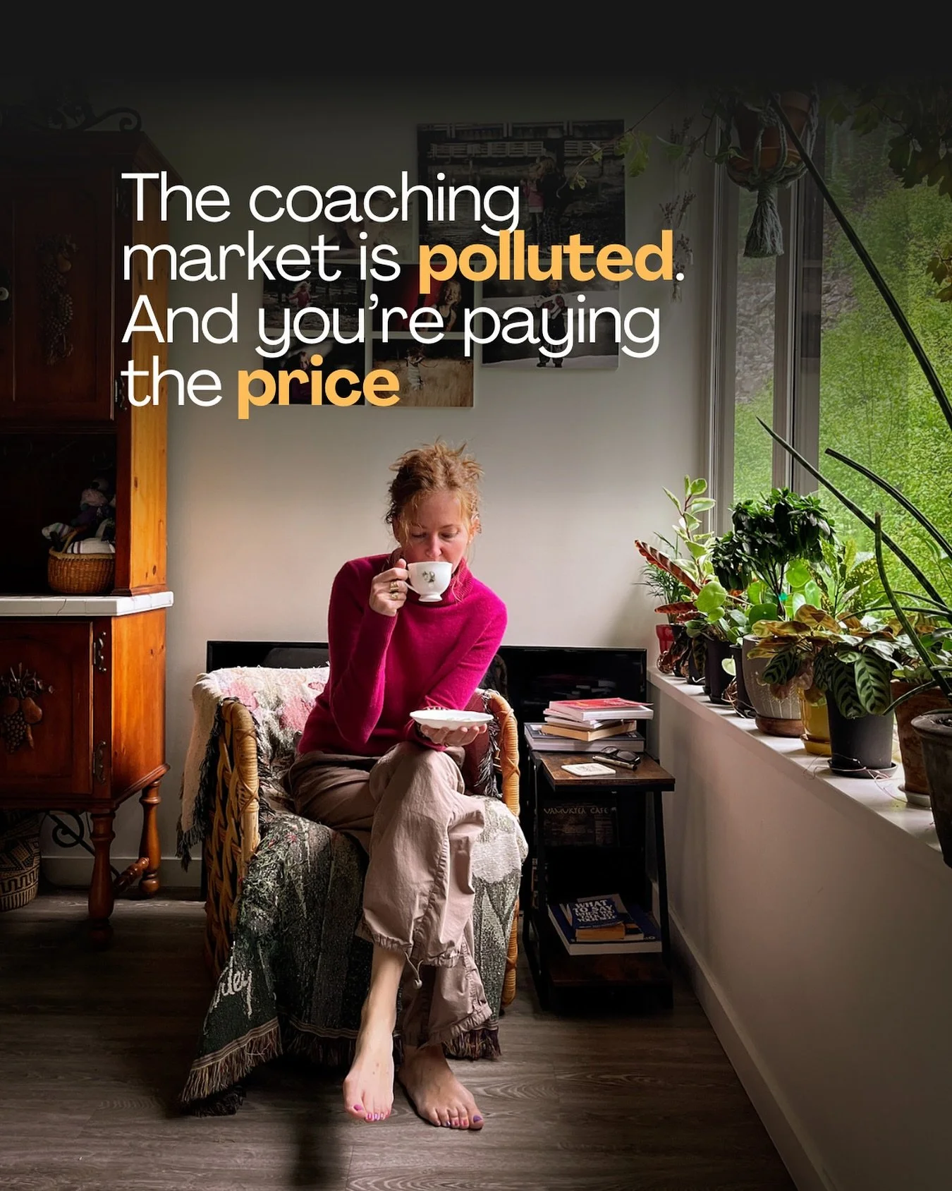 YOU&rsquo;RE COMPETING WITH COACHES WHO TALK ABOUT RESULTS THEY DON&rsquo;T ACTUALLY HAVE &mdash; and it&rsquo;s killing trust for everyone.

Buyers hesitate not because of you, but because they&rsquo;ve been burned before.
That&rsquo;s why your effo
