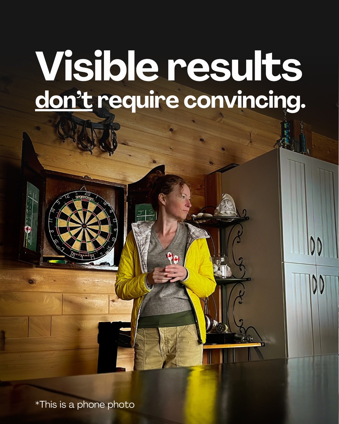 Most people explain more. 
Give more value. 
Post more. 

But explanation doesn&rsquo;t create movement. 
Results do. 

When people can SEE what changes, they don&rsquo;t need convincing. 
This isn&rsquo;t about showing up more. 

I am unpacking it h