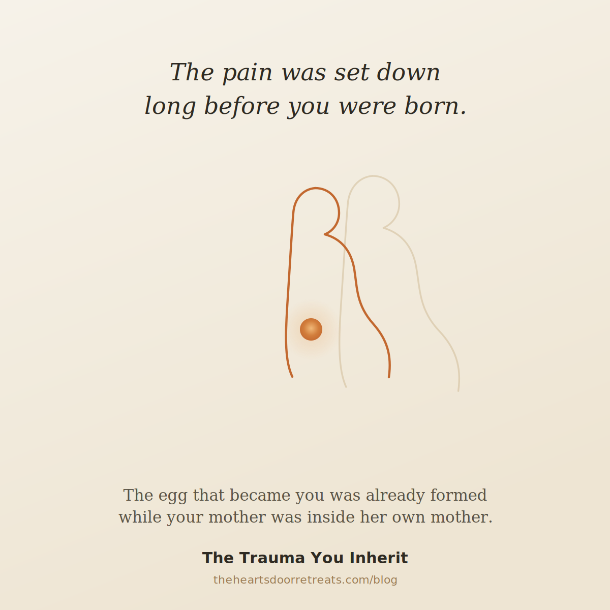 The Trauma You Inherit