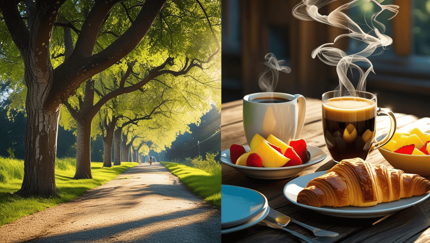 Walk to Venture Point Café