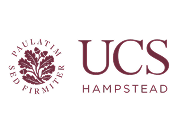 UCS Hampstead logo with a circular emblem containing the words 'Paul Allen Firefighter' and a stylized fire or plant symbol.