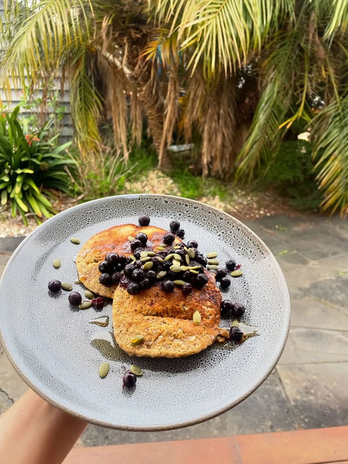 Oat &amp; Banana Pancakes🥞

{gluten-free, dairy-free, refined sugar free, flour-free}

Now here is a pancake recipe you definitely want to try. It only has three main ingredients and is a super quick breakfast option when you are fancying something 
