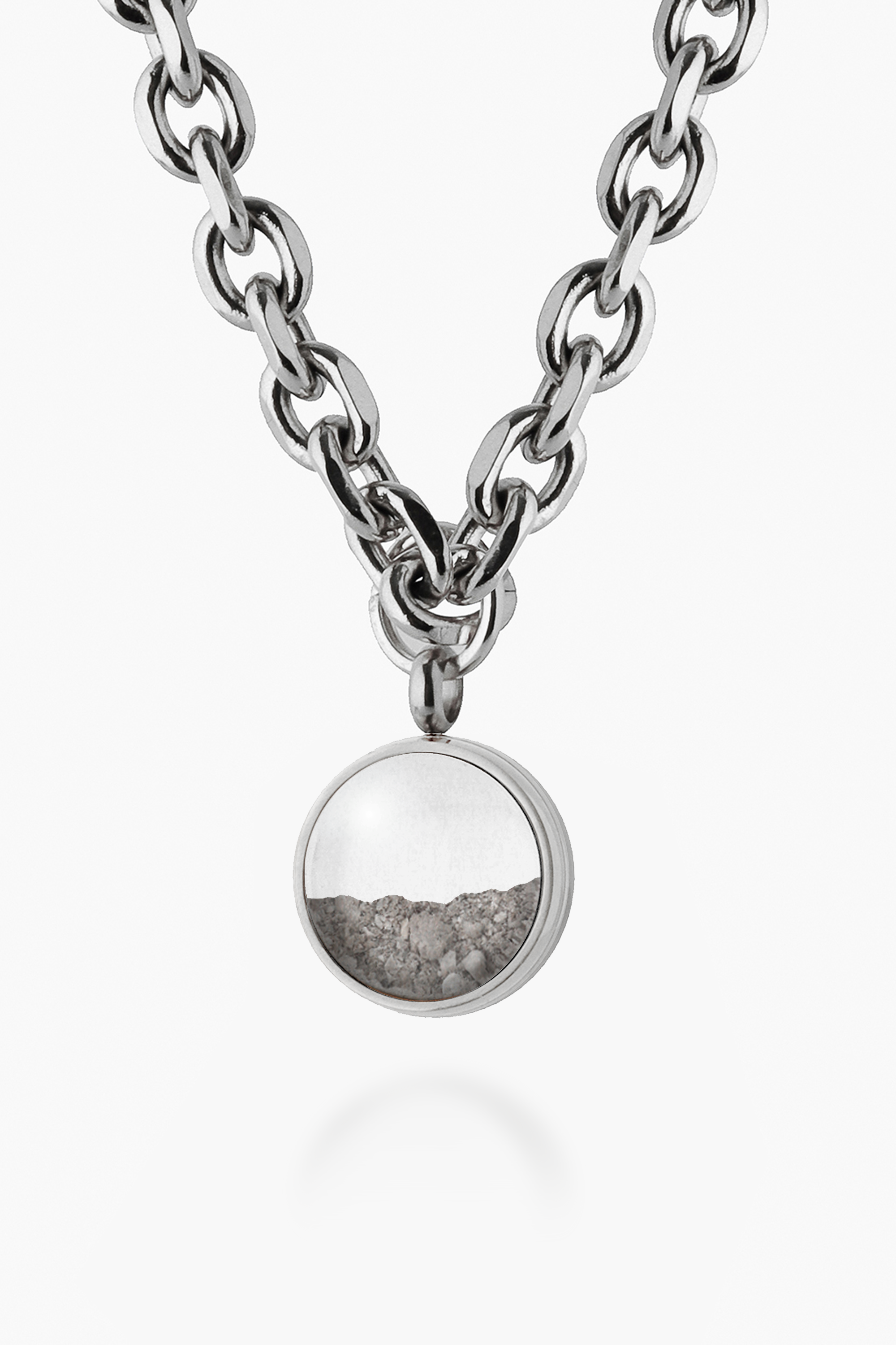 Drift Mini Ultra | Floating Ashes Memory Locket - Silver