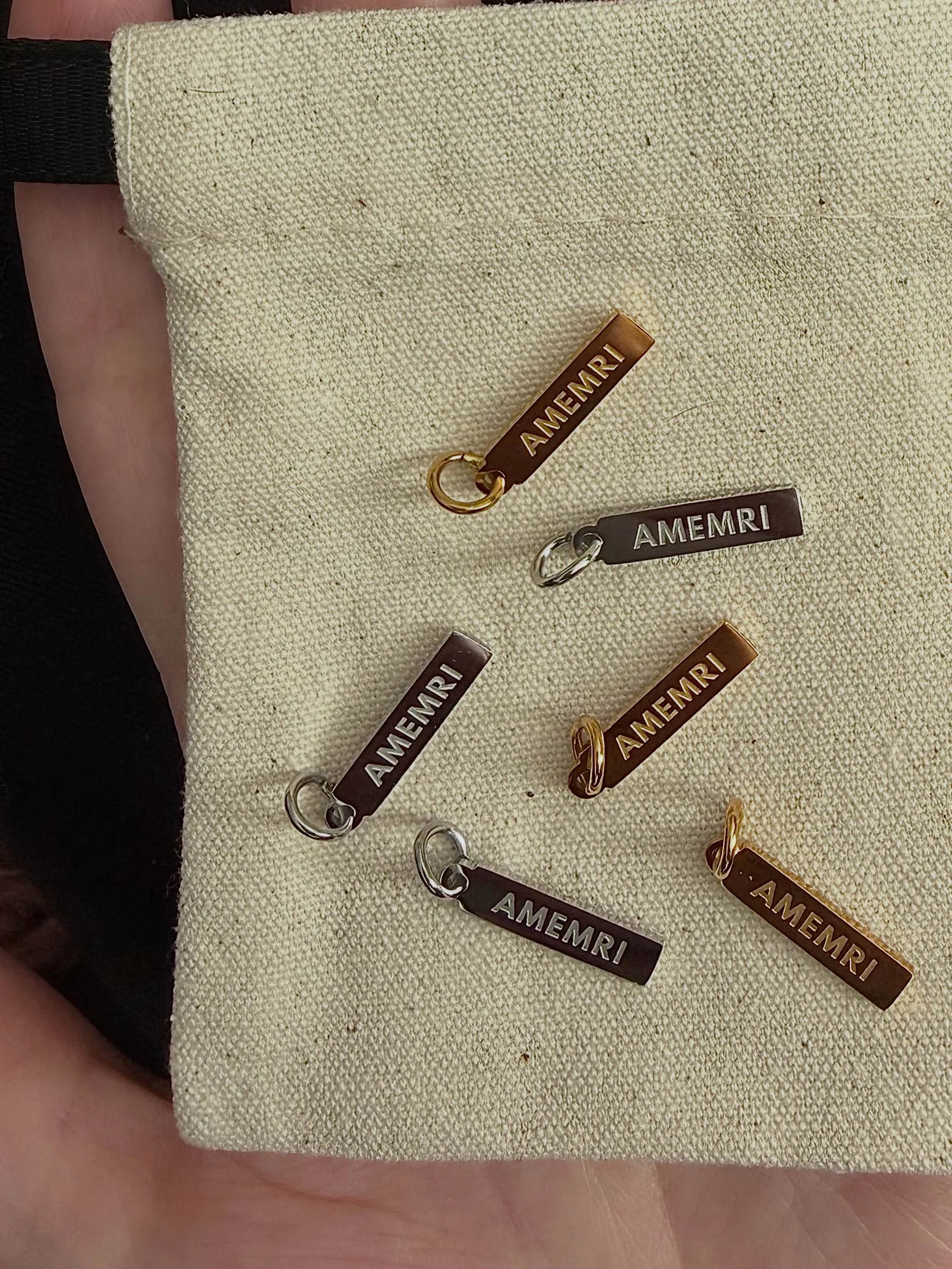 Every piece of jewellery we create is made with care, and we&rsquo;re proud to put our name on every single one.

That&rsquo;s why each piece is finished with a discreet stainless steel branded name tag &ndash; a small detail that represents our comm