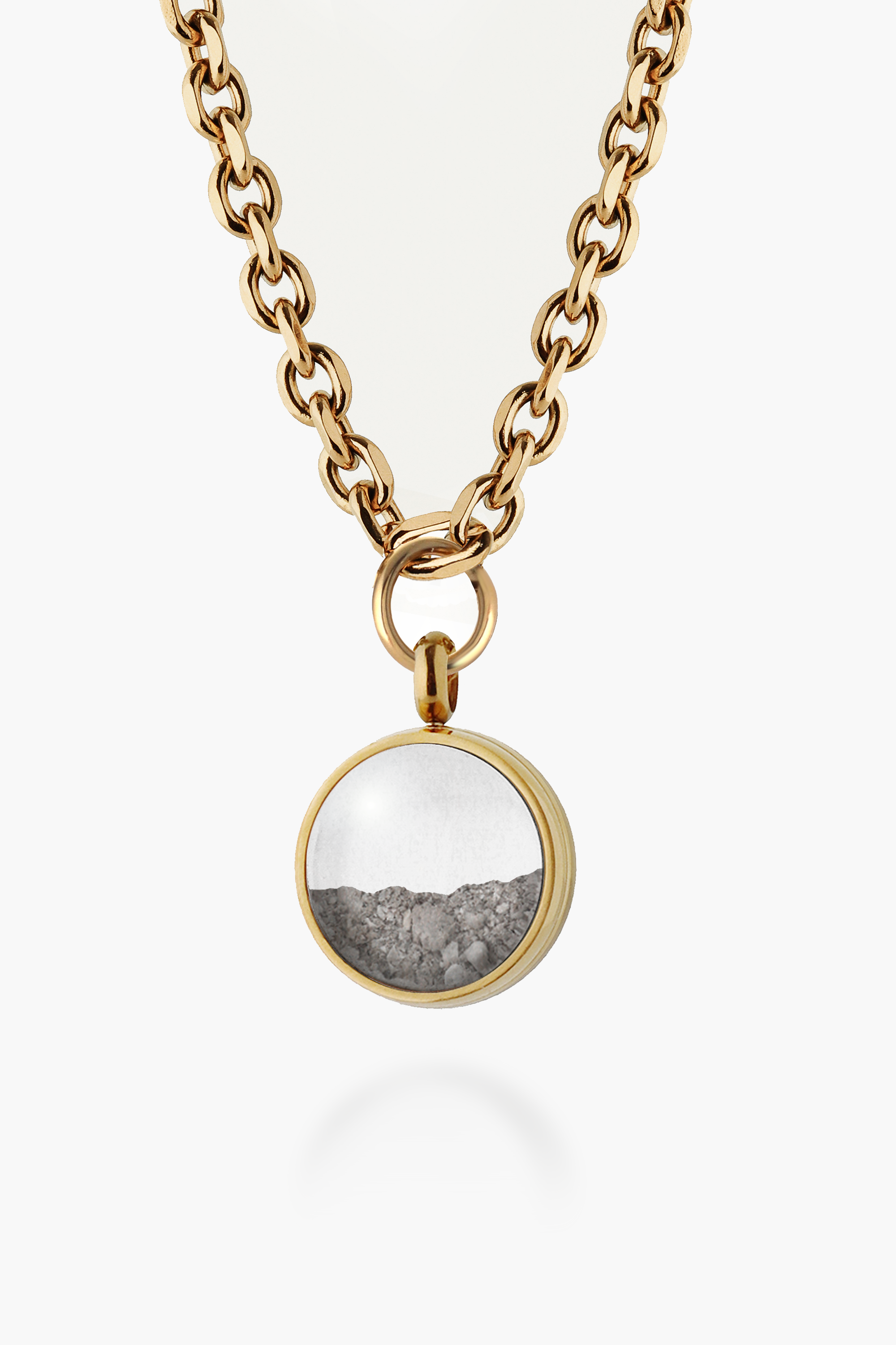 Floating Ashes Memory Locket | Drift Mini Classic - Gold
