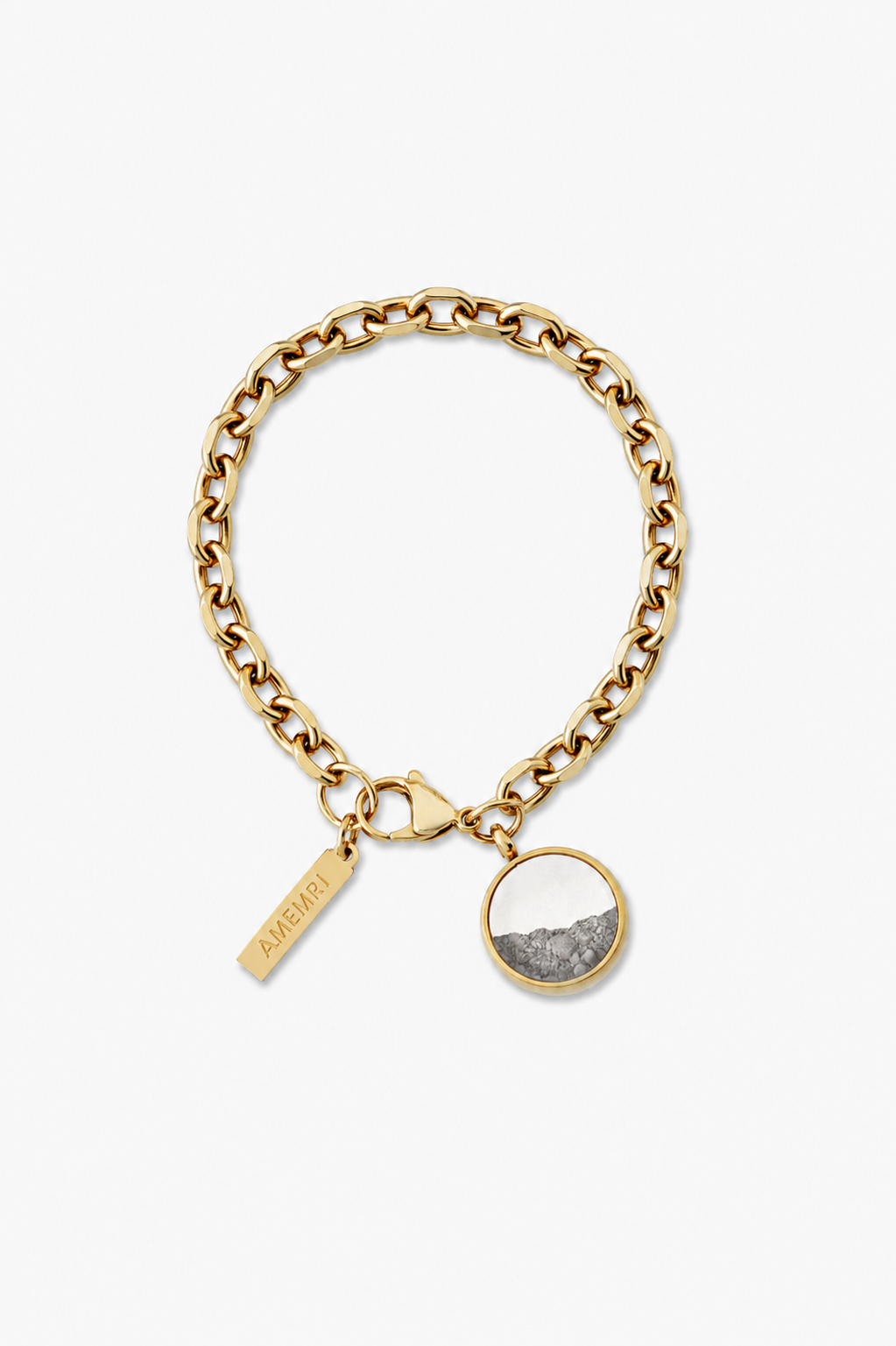 Drift Classic | Floating Ashes Memory Locket Bracelet - Gold