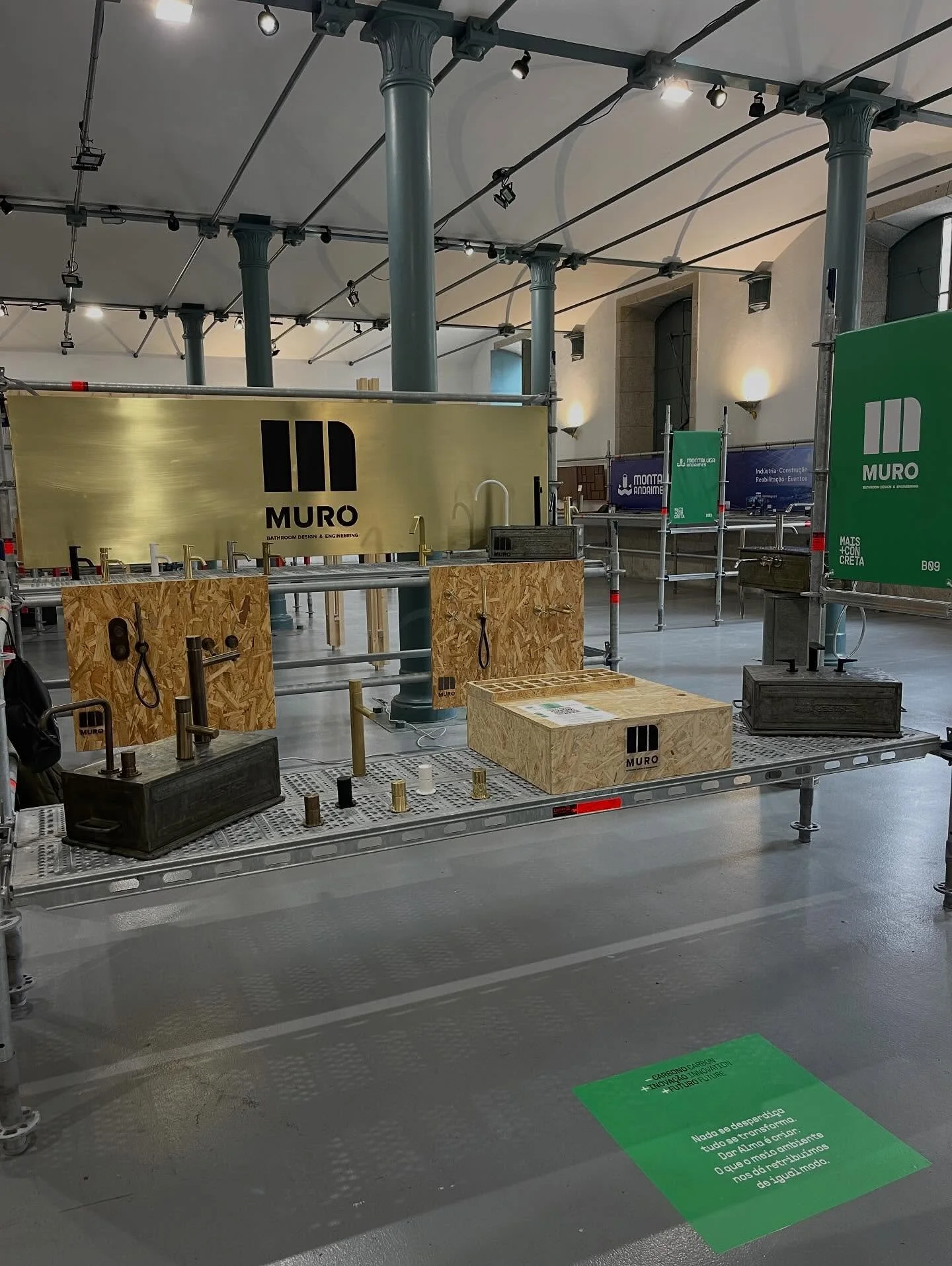 Mais + Concreta 25
Primeiro evento p&uacute;blico MURO
Stand B9