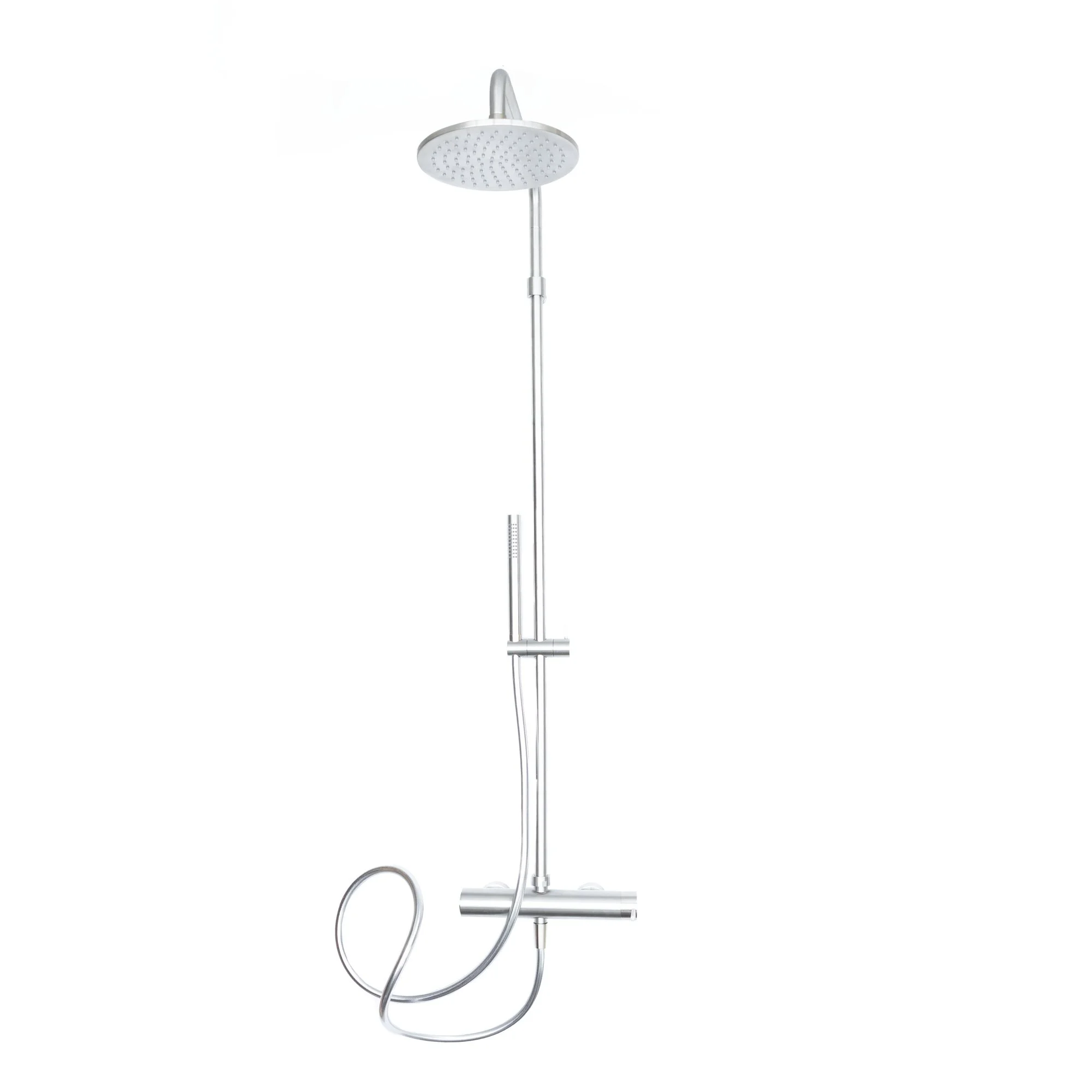 M1.B11  Wall mounted shower mixer with column  /  Misturadora com coluna monocomando parede de duche
