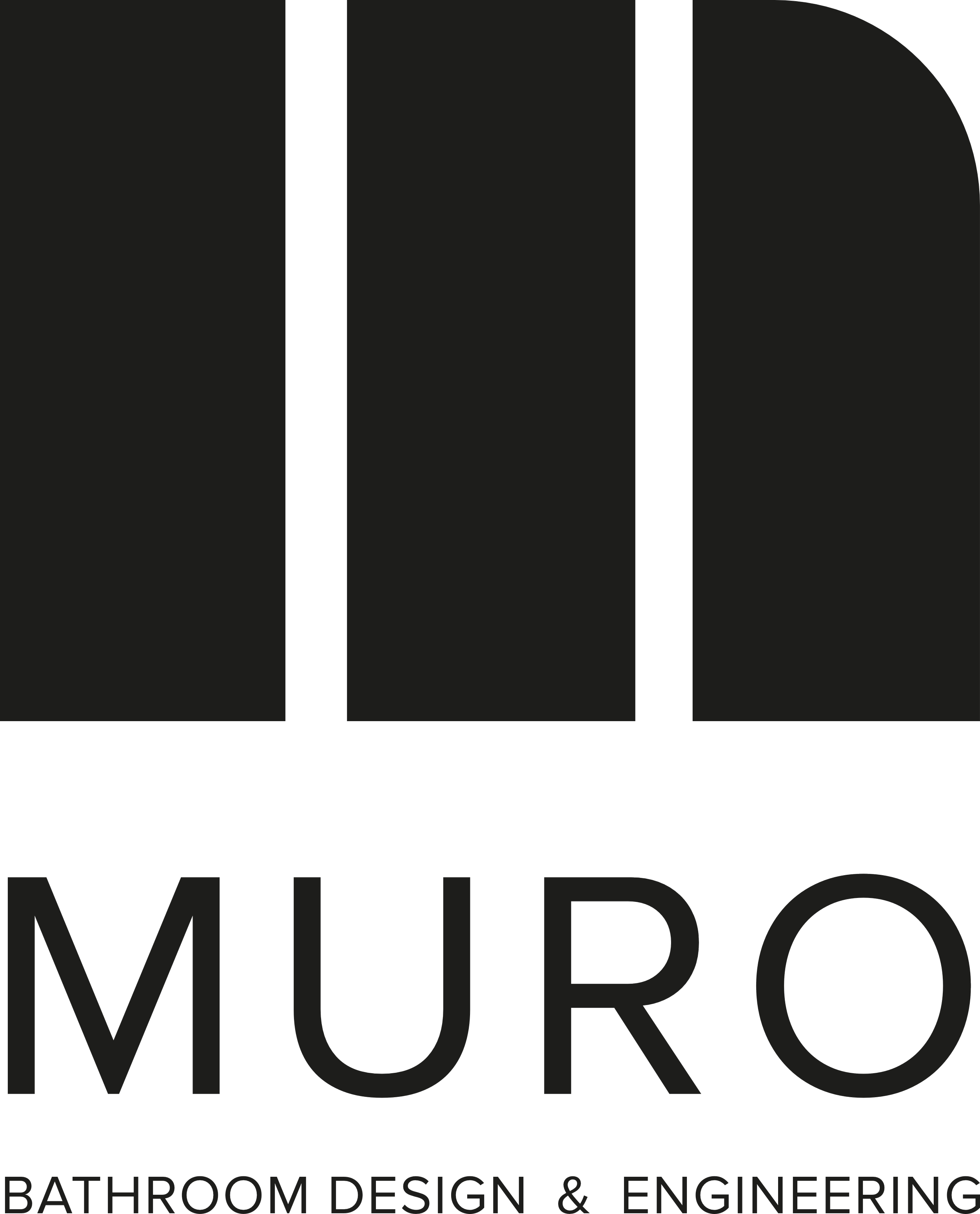 Logotipo MURO BATHROOM DESIGN & ENGINEERING