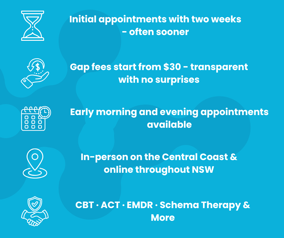 Cheap gap fee psychology sessions