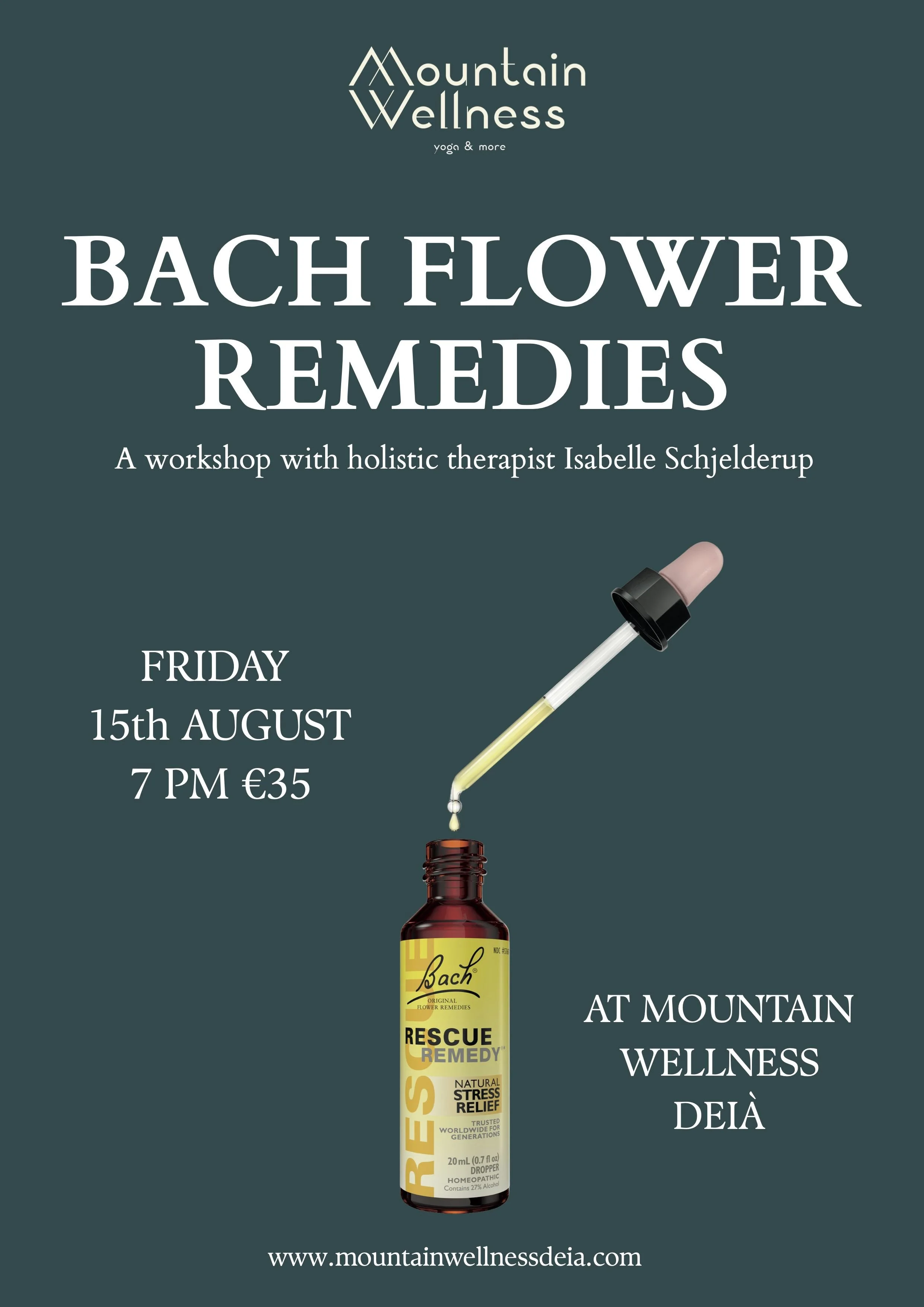 A Practical Introduction to Bach Flower Remedies Workshop with Isabelle Schjelderup