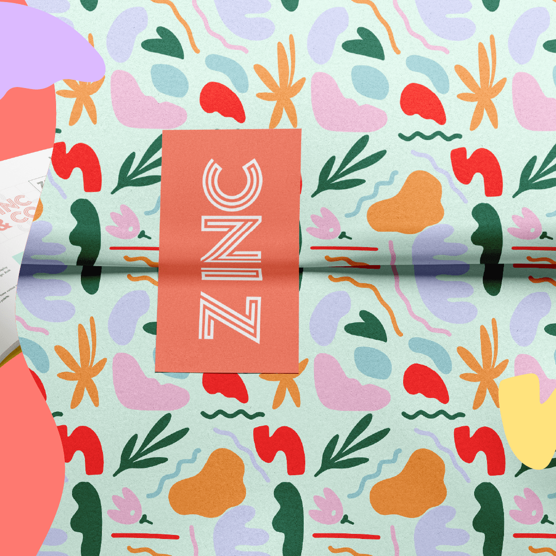 zinc & co brand identity by Complete Street