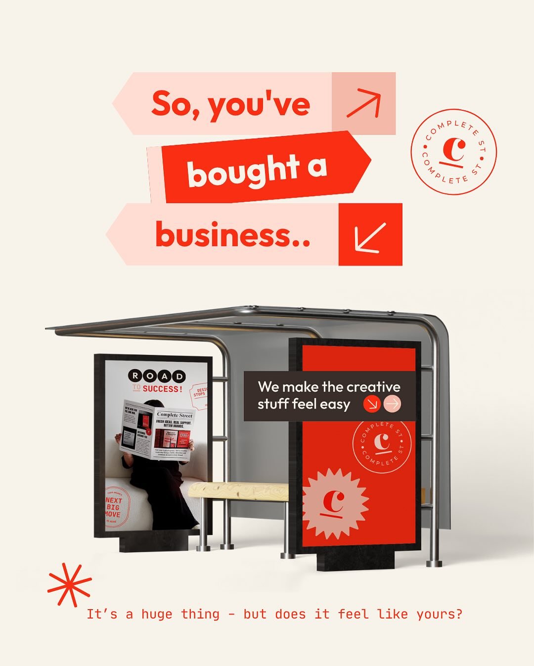 New Owners. New Era.
Just taken over a business?

You&rsquo;re not just continuing what was, you&rsquo;re evolving it.

Now&rsquo;s the perfect time to build a brand identity that feels like you.

Something you&rsquo;re proud to put your name behind.