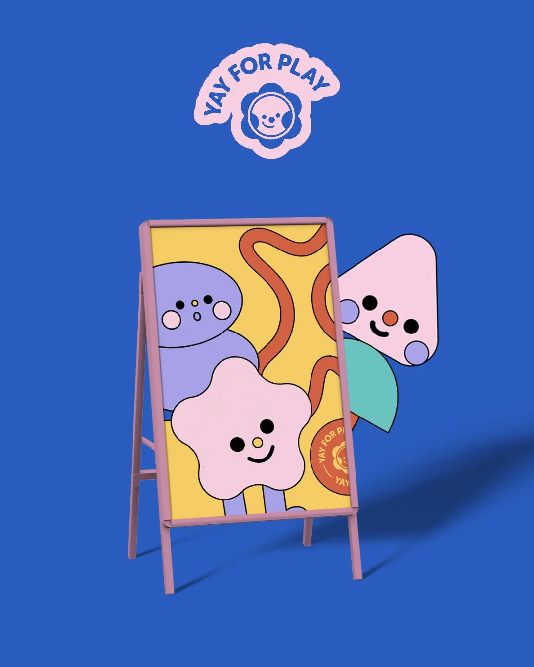 Play with purpose 🙌⁠
⁠
Say hello to @yayforplaytherapyservices  one of those projects that instantly made us smile.⁠
⁠
From the very first chat with Emily, we knew this brand needed to feel like play itself. Every shape, smile, and squiggle was crea