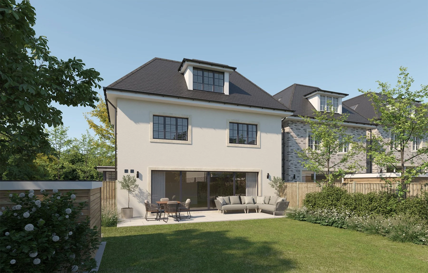 PJ Homes Sandecotes Road Development Rear View Poole.jpg