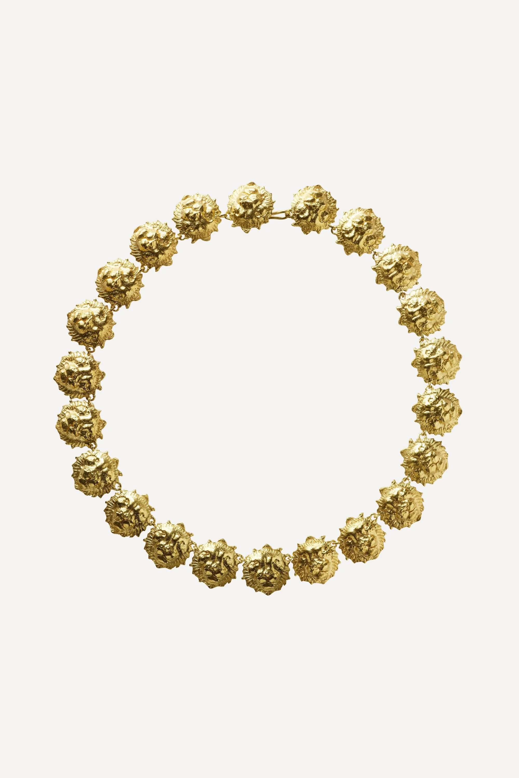 Elhanati 18K Solid Yellow Gold Star Sign Poetry Leo Master Diamond Gold Choker, Price on Request