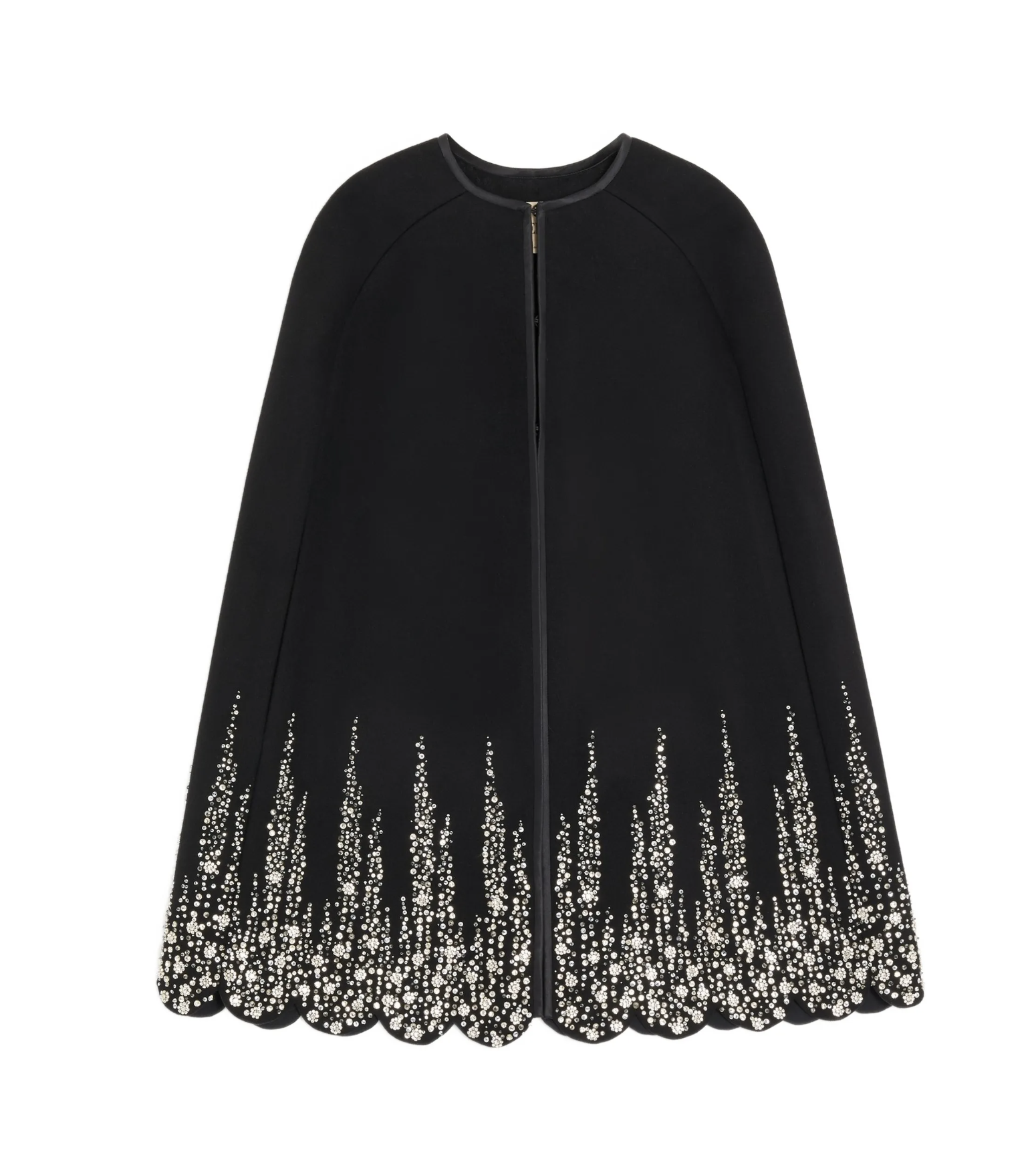 Valentino embroidered cape