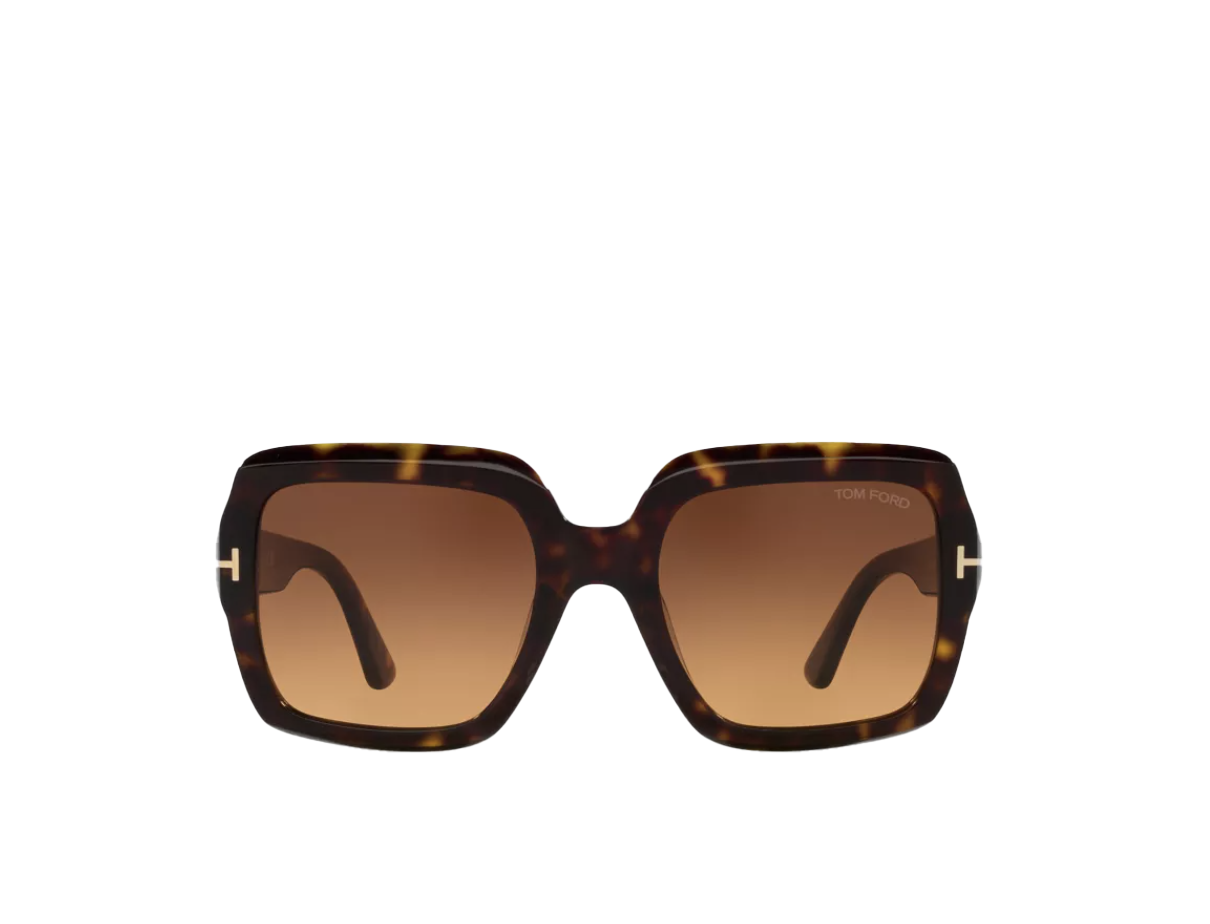 Tom Ford Kaya square-frame tortoiseshell acetate sunglasses, £280