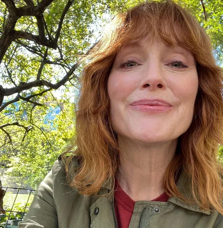 Julianne Moore smiling — beauty wisdom from Hollywood's most ageless star