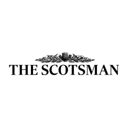 The logo of The Scotsman newspaper in black gothic font on a light background.