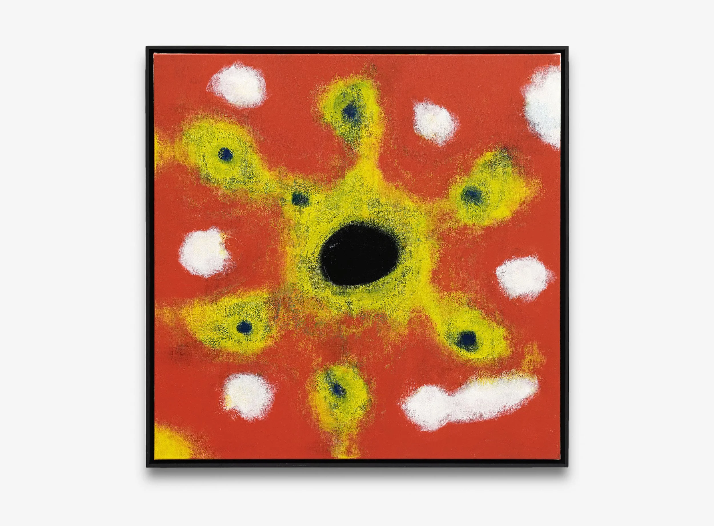 Missing Atom 8, Acrylic on canvas, 100 x 100 cm, 2026