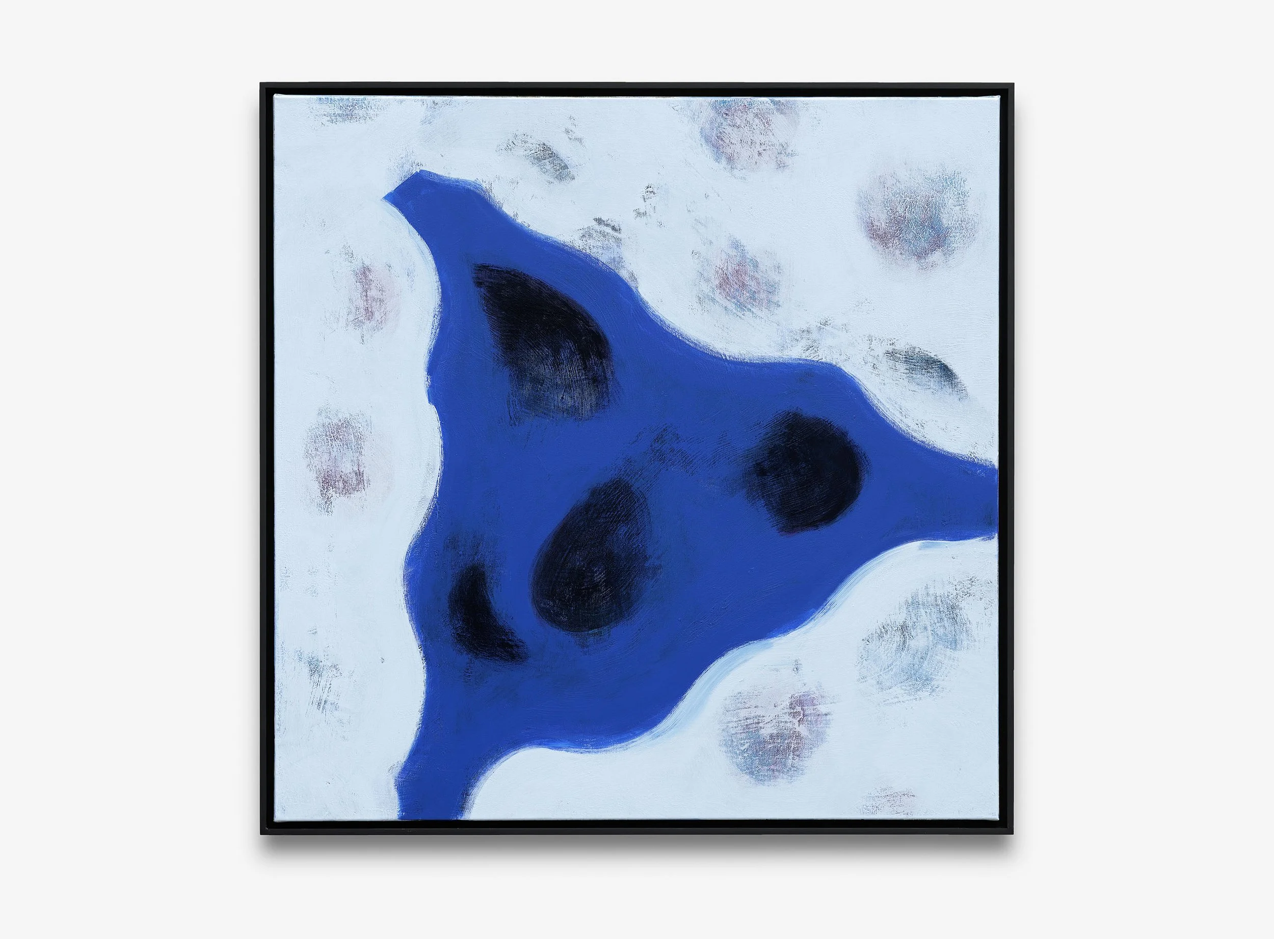 Missing Atom 9, Acrylic on canvas, 100 x 100 cm, 2026