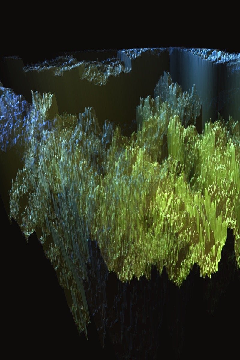The Quantum Wall, Fine Art Print, 120 x 80 cm, 2024