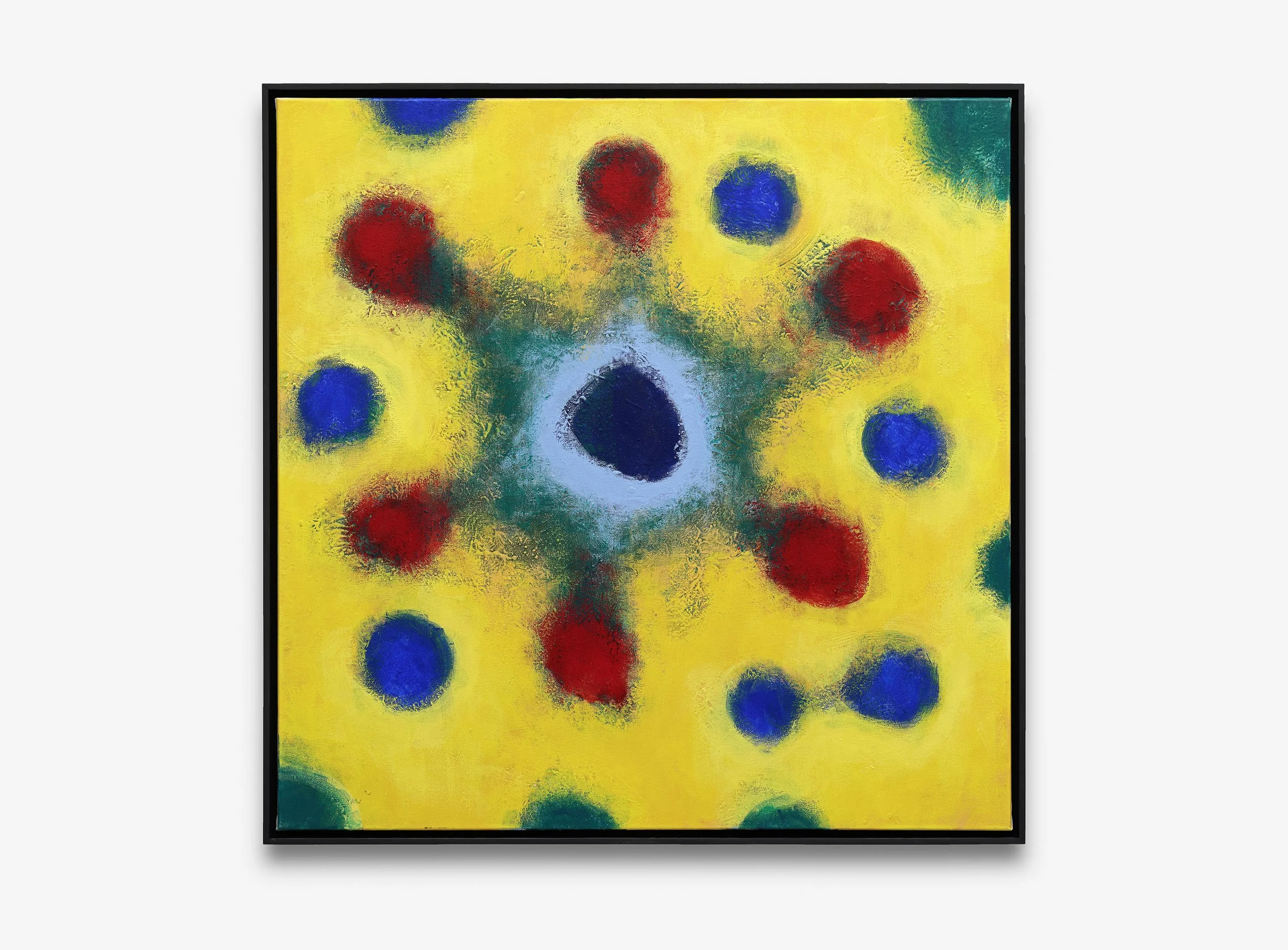 Missing Atom 4, Acrylic on canvas, 100 x 100 cm, 2026